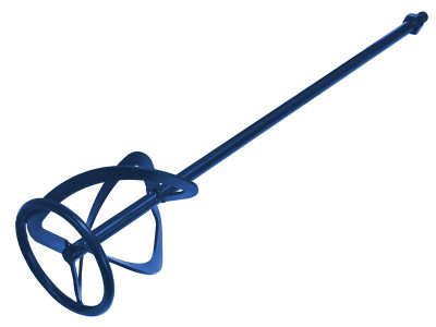 Faithfull M14 Mixing Paddles 115 x 600mm - The Faithfull Mixing Paddles fitted with M14 spindle threads