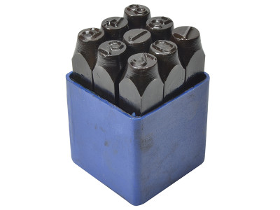 Faithfull Number Punch Set 2mm - Faithfull Letter and number punches are used for hand marking metals and other hard materials