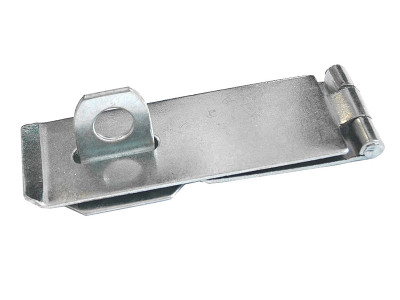 Faithfull Zinc Plated Hasp & Staple 75mm - These Faithfull slimline hasps &amp; staples incorporate the benefits of a strong steel construction with hidden fixings, a corrosion-resistant coating and a practical and robust design