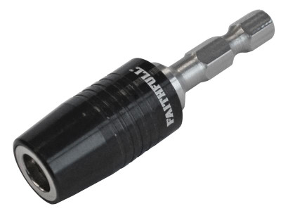 Faithfull Magnetic Screw Set Bit Holder 1/4in Hex - This Faithfull Bit Holder is designed to hold a screw via the magnetic sleeve to allow for hands free operation