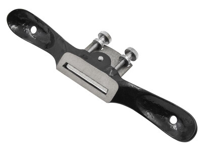 Faithfull Spokeshave Flat - Faithfull spokeshaves have virtually unbreakable, malleable iron bodies, with the cutting blade held securely in place by a lever cap  and 2 retaining screws