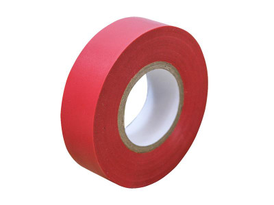 Faithfull PVC Electrical Tape Red 19mm x 20m - This Faithfull PVC Electrical Tape is suitable for a multitude of tasks in and around the home and workplace