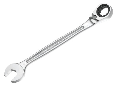 Facom 467B.16 Anti Slip Combination Ratcheting Spanner 16mm - The Facom 467B Series Combination Ratcheting Spanners feature a reversible ratchet system incorporated within a compact ring head and a fixed open end