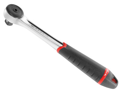 Facom J.161B Ratchet 3/8 Drive Comfort Grip - This Facom ratchet has a 3/8in Drive to fit 3/8in sockets and extensions