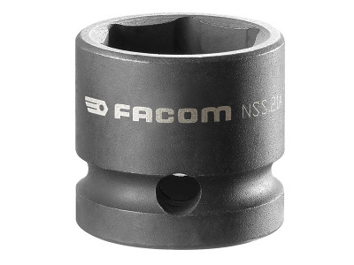 Facom 6-Point Stubby Impact Socket 1/2in Drive 21mm - The Facom 6-Point Stubby Impact Socket are made from Chrome Molybdenum steel, tempered via a heat treatment for increased durability