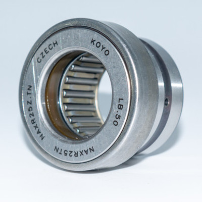 Metric 'NAXR' Combined NRB without Inner Race 25x42x30 (Bore x O/D x Width) - Combined needle roller bearings, combination machined race needle roller and thrust cylindrical roller bearing, caged, single directional axial load capability, without inner ri