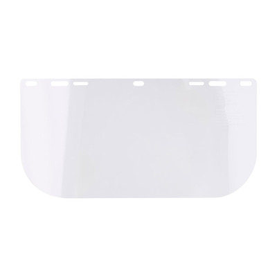 PC Visor Flat Clear (PK 1) - Clear