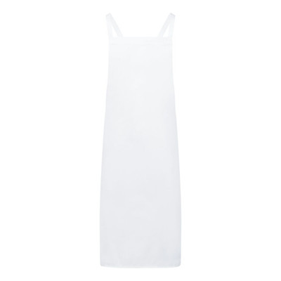 Cross back Apron - White 