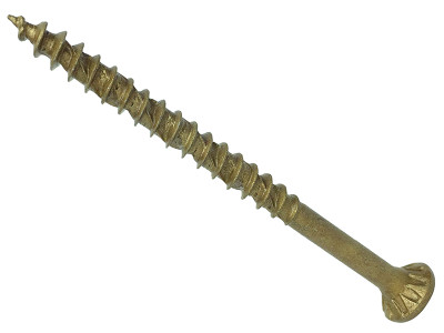 Forgefix ForgeFast TORX® Compatible Decking Screws CSK Tan 4.5x50 T25 Tub 600