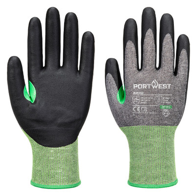 CS Cut C18 Nitrile Glove - Grey/Black S