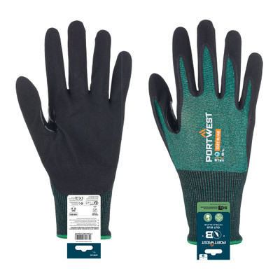 SG Cut B18 Nitrile Glove (Retail) - Green/Black XL