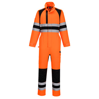 WX2 Eco Hi-Vis Coverall - Orange/Black L