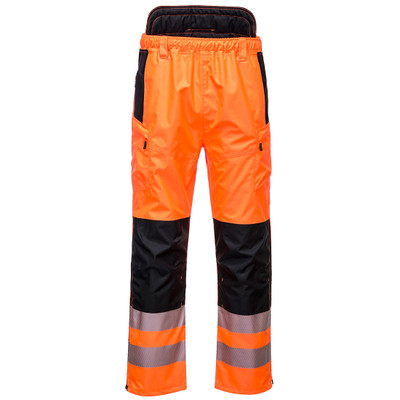PW3 Hi-Vis Extreme Rain Trousers - Orange/Black 6XL