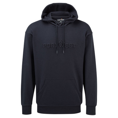 Portwest Embossed Hoodie - Navy XL
