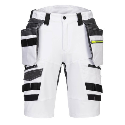 DX4 Detachable Holster Pocket Shorts - White 41