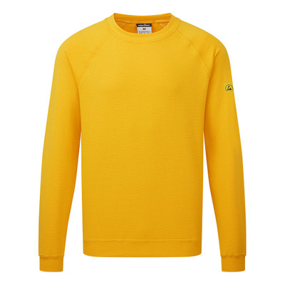 Anti-Static ESD Sweatshirt - Deep Yellow XS