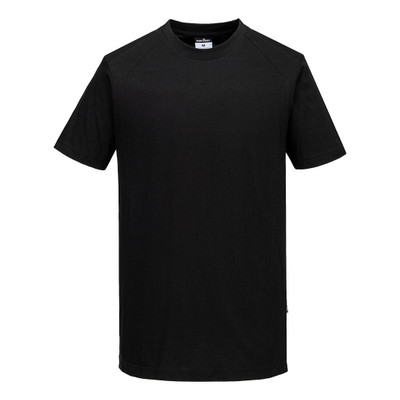 WX2 Lightweight Cotton T-Shirt S/S - Black XXXL