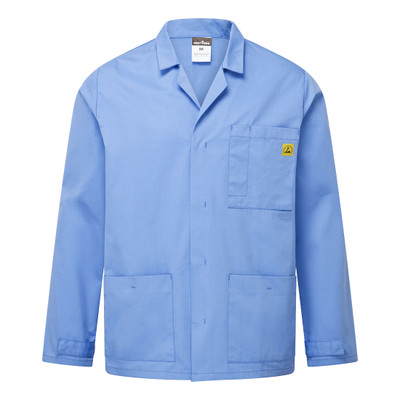 Anti-Static ESD Lab Jacket - Hamilton Blue 4XL
