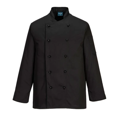 Chef's Somerset Jacket L/S - Black