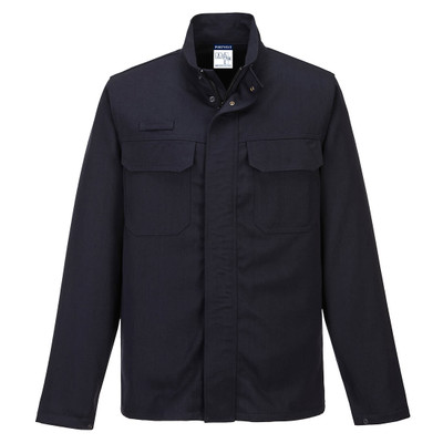 Aluflame Work Molten Metal FR Jacket - Light Navy
