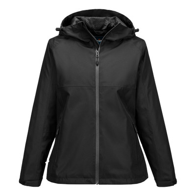 Professional Women's Rain Jacket - Black