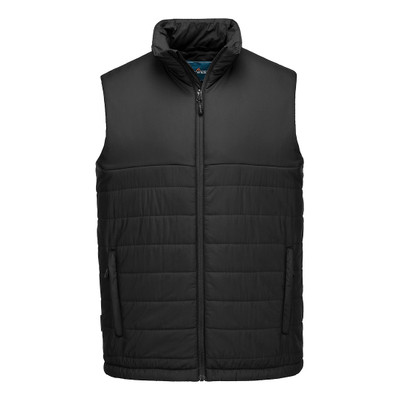 Professional Insulated Baffle Gilet - Black