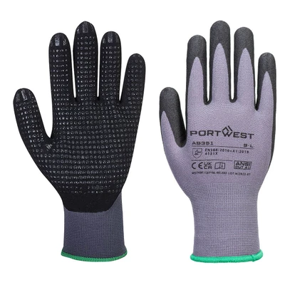 AB351 DermiFlex Plus Essential Multipack (Pk12) - Enhance your grip and protect your palms with our dotted palm glove
