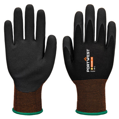 GP Grip 18 Latex Sandy Glove - Black K8R