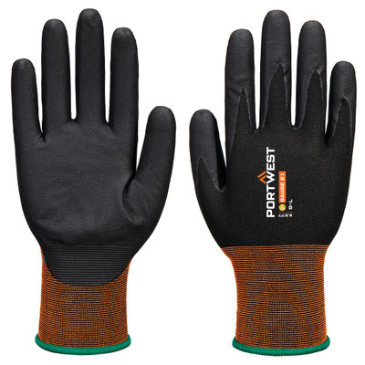 GP Grip 21 Nitrile Micro Foam Glove - Black K8R