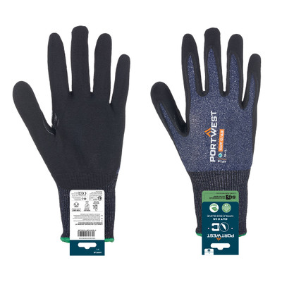 SG Cut C15 Nitrile Glove (Retail) - Blue/Black