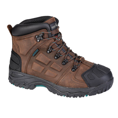 FT05 Steelite Monsal Safety Boot S3 WR CI HRO SRC Brown - Featuring dual membranes, this boot is waterproof and provides cold insulation keeping your feet warm and dry