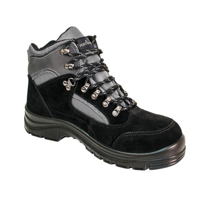 FW66 Steelite All Weather Hiker Boot S3 WR Black - Full S3 protection in a hiker style boot with a waterproof and breathable lining, steel midsole and steel toecap