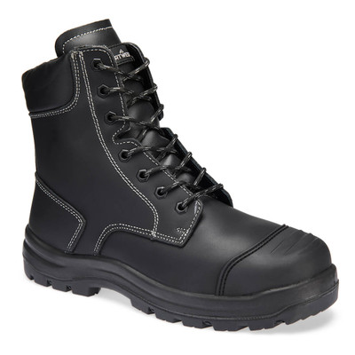 FD15 Eden Safety Boot S3 HRO CI HI FO Black - Complete protection, the full grain leather upper provides a barrier to all weather conditions