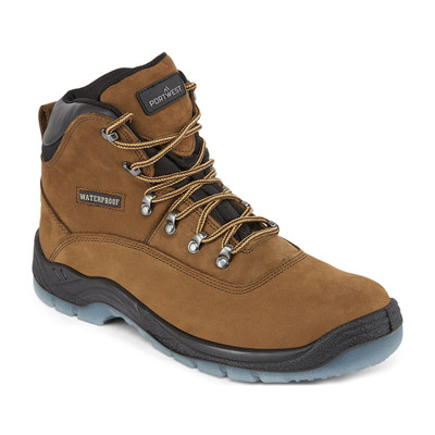 FW57 Steelite All Weather Boot S7 FO SR Brown - This S3 boot features a waterproof and breathable membrane that is perfect for use in all conditions