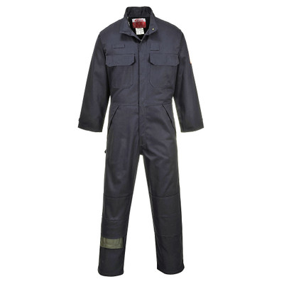 Bizflame Work+ FR Coverall - Light Navy