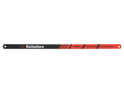 Hultafors MX-12-24 Bi-metal Hacksaw Blade 300mm 24 TPI (Pack 2) - The Hultafors MX-12 Bi-metal Hacksaw Blades for cutting metal bars, profile and tubes