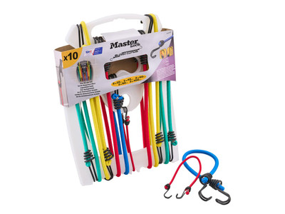 Master Lock 10 Piece Bungee Strap Set