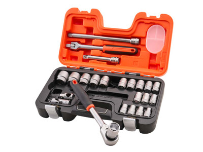 Bahco 24 Piece Socket Set - 1/2in Drive