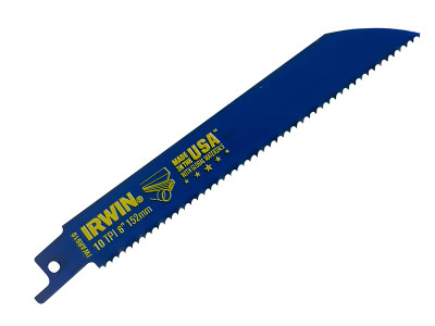 IRWIN® 610R Sabre Saw Blade Metal & Wood Cutting 150mm Pack of 2 - IRWIN&reg; Metal &amp; Wood Cutting Sabre Saw Blades
