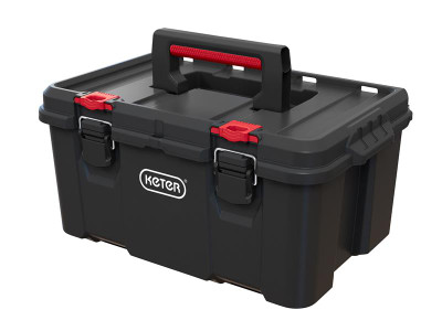 Keter Stack N Roll Tool Box - The Keter Stack N Roll Tool Box is made from durable polypropylene resin for reliable everyday usage