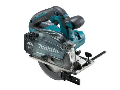 Makita DCS553ZJ LXT Metal Circular Saw 18V Bare Unit - The Makita DCS553 LXT Metal Circular Saw provides quick, almost spark-free metal cutting