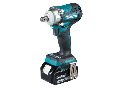 Makita DTW300RTJ LXT Brushless Impact Wrench 18V 2 x 5.0Ah Li-ion - The Makita DTW300 LXT Brushless Impact Wrench features a variable speed trigger and electronic 4 stage impact power selection