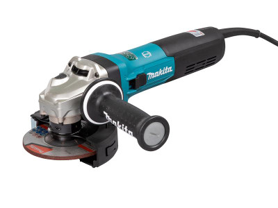 Makita GA5091 Slide Switch Angle Grinder 1900W 240V - Makita GA5091 Slide Switch Angle Grinder with AFT (Active Feedback sensing Technology) turns the motor off if rotation speed suddenly slows or wheel is forced to stop