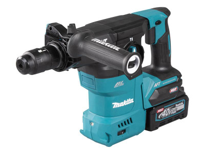 Makita HR009GT201 XGT 40Vmax Rotary Hammer 40V 2 x 5.0Ah Li-ion - Makita HR009G1 XGT 40Vmax Rotary Hammer with Quick Change Drill Chuck for professionals