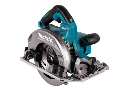 Makita HS004GD201 XGT 40Vmax BL Circular Saw 190mm 40V 2 x 2.5Ah Li-ion - The Makita HS004G XGT 40Vmax Brushless Circular Saw with Automatic Torque Drive Technology, which automatically changes the cutting speed according to load condition for optimum