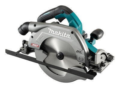 Makita HS009GT201 XGT 40Vmax BL Circular Saw 235mm 40V 2 x 5.0Ah Li-ion - The Makita HS009G XGT 40Vmax BL Circular Saw has a brushless, maintenance-free and long-life motor for high precision cutting