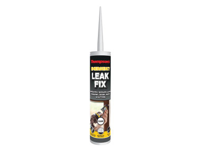 Ronseal Thompson's Emergency Leak Fix 310ml - Thompson's Emergency Leak Fix is a high-performance clear sealant, which seals and repairs virtually any exterior surface, providing a long-lasting, highly durable waterproof repair