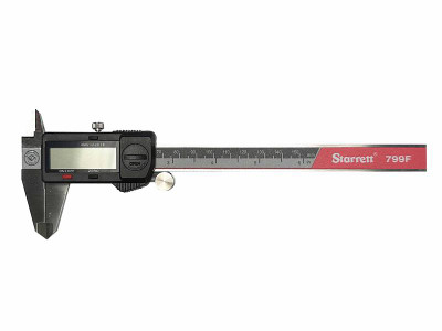 Starrett Fractional Display Caliper 150mm - The Starrett Fractional Display Caliper is lightweight, comfortable, and easy to use