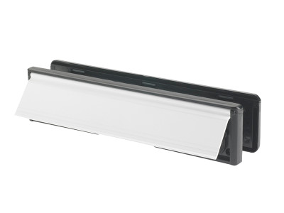 Yale Locks Letter Plate White (Visi-Packed) 300mm (12in)