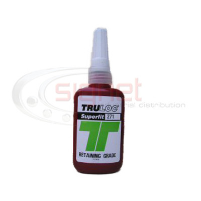 Truloc 271x50ml Superfit Retaining Grade - <h3><span><em>TRU</em></span><em>LOC<span></span></em>271:</h3> <span>Fast curing high strength green anaerobic adhesive for locking and sealing threads, and retaining of cylindrical parts Truloc 271x50ml Superfit Retaining Grade - <h3><span><em>TRU</em></span><em>LOC<span></span></em>271:</h3> <span>Fast curing high strength green anaerobic adhesive for locking and sealing threads, and retaining of cylindrical parts